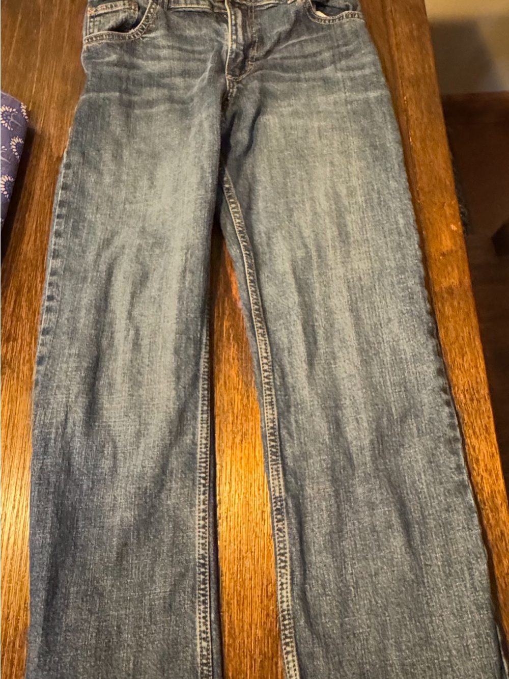 Old Navy Kids Blue Straight-Leg Jeans